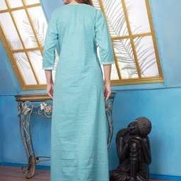 SANAA Printed Maxi Nightdress image 5