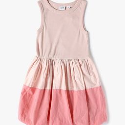 GAP Girls Colourblock Fit & Flare Dress-picture-18