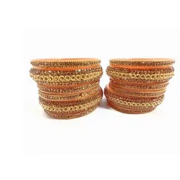 SGN fashion Gold Plastic Bangles-picture-29