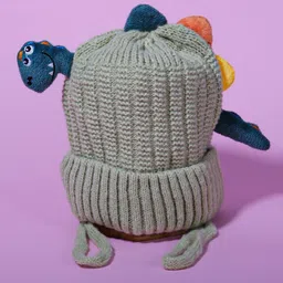 DukieKooky Unisex Kids Woollen Beanie-picture-49