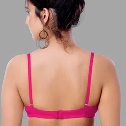 BRIDA LADIES INNERWEAR Medium Coverage Rapid-Dry Non-Padded Transparent T-shirt Bra image 4