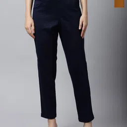 Valles365 by S.C. Women Pack Of 2 Slim Fit Trousers-picture-25