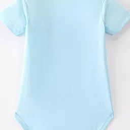 BLUSHES Infants Happy Navaratri Text Printed Pure Cotton Bodysuit image 5