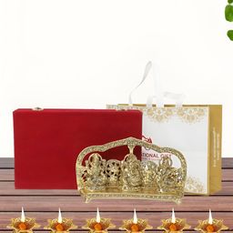 INTERNATIONAL GIFT Gold-Toned Religious Idol Showpiece-picture-17