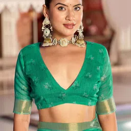 TIRA Silk Blend Saree image 4