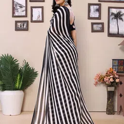 Moda Rapido Poly Georgette Saree image 3