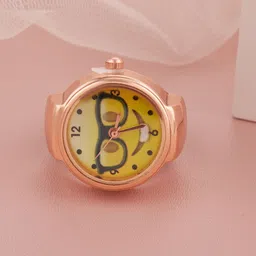 GC Jewelery Women Funny Nerd Emoji Dial Analogue Ring Watch-picture-17