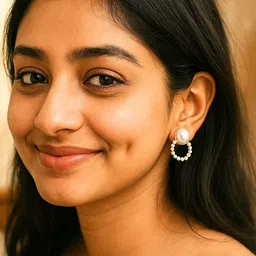 DressBerry Circular Drop Earrings image 2