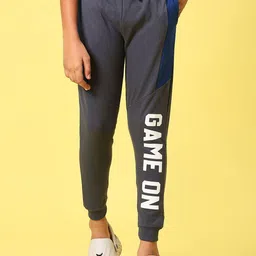 V-Mart Boys Printed Cotton Mid-Rise Joggers-picture-37