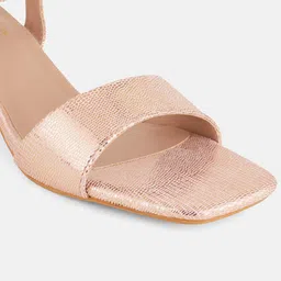 DressBerry Women Open Toe Block Heel Sandals with Buckles image 2