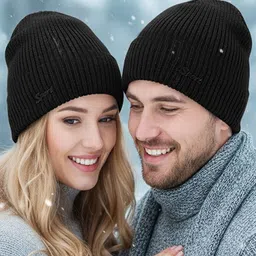 Wearslim Men Woollen Beanie image 4