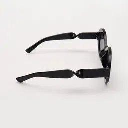PELLE LUXUR Unisex Black Lens & Black Other Sunglasses image 4