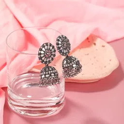 KPOP Contemporary Jhumkas Earrings-picture-33