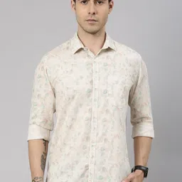 Classic Polo Men Slim Fit Printed Casual Shirt-picture-15