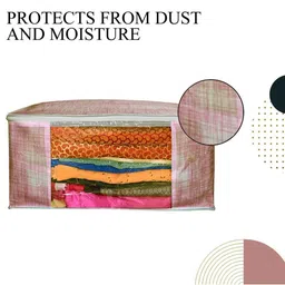 AMAK INC Orange Fabric Multi-Utility Wardrobe Organisers image 4