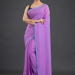 Bengal S Solid Pure Cotton Saree-image-31