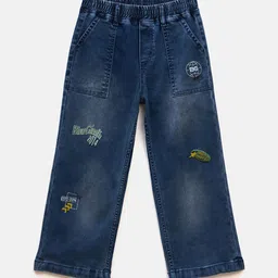 Blue Giraffe Boys Relaxed Fit Mid-Rise Highly Distressed Stretchable Jeans-picture-52