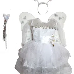 kids fashion hub Embellished Fit & Flare Dress-image-21