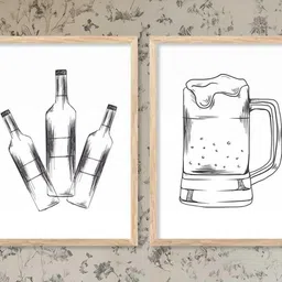 WALLLANE Brown Wood Wall Art-picture-21