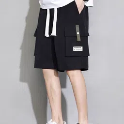 KPOP Men Typography Printed Shorts-picture-41