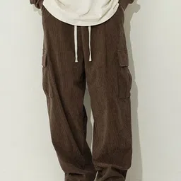 StyleCast x Revolte Men Easy Wash Mid Rise Loose Fit Cargos-picture-19