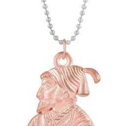 missmister Copper Shivaji Pendant image 4