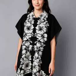 DISCOVERYLINE Women Floral Printed Poncho-picture-37