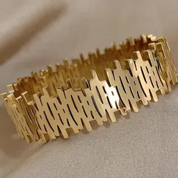 HOUSEOFTRENDZZ Unisex Stainless Steel Charm Bracelet image 3