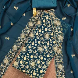 Maroosh Embroidered Unstitched Dress Material image 1