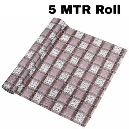 Mopak Decor Coffee Brown Set of 1 Regular Shelf Liner Organisers-picture-14