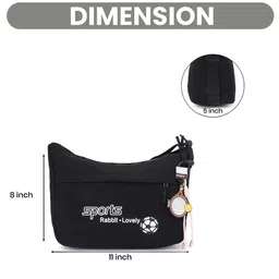 Bag Pepper Printed Structured Sling Bag with Tasselled image 4