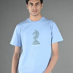 LOUIS STITCH Men Graphic Printed Round Neck Cotton T-shirt-picture-25
