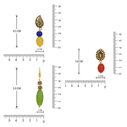 jfl - jewellery for less JFL - JEWELLERY FOR LESSCopperEarrings image 5