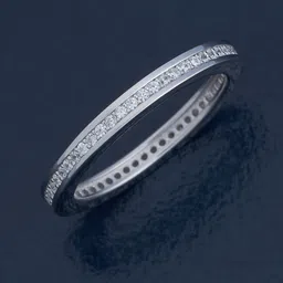 Kushal's Fashion Jewellery White 92.5 Pure Silver Rhodium-Plated Zircon Party Finger Ring-picture-19