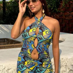 TANDUL Halter Neck Jumpsuit-picture-35