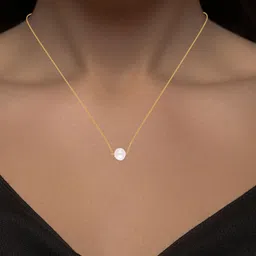 C KRISHNIAH CHETTY JEWELLERS PVT LTD 18Kt Gold Necklace - 4.22g-picture-49