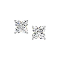 Sparkles Stud Earrings 0.56 Carat IGI Certified Round Shape Diamond 14K-picture-35