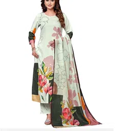 PARVOTSAV Women Sea Green Kurta Sets-picture-4