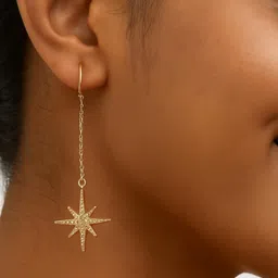 ishtaara Gold Plated Stainless Steel Korean Earrings For Women And Girls-picture-16