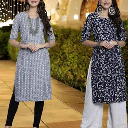 Ethnic basket Women Multi Kurtas-picture-33