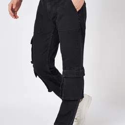 SF JEANS by Pantaloons Men Slash Knee Jeans image 3