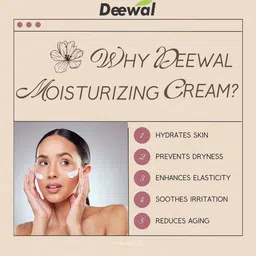 DEEWAL Deep Moisturizer Cold Cream With Aloe Vera & Vitamin E For Nourished Skin - 80 g image 5