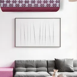 The Furnishing Tree Split AC Cover Set of Indoor and Outdoor Unit Used for 1.5 Ton Amazon Basics AB image 3