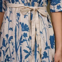 EKISHA Floral Print Fit & Flare Dress image 5