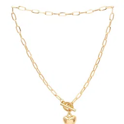 Stoln Heart Link Chains Minimal Necklace image 2