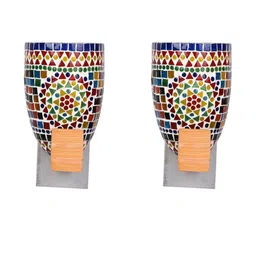 SOMIL Multi Glass Cylinder Printed Wall Lamps-picture-34