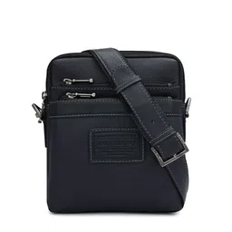 Da Milano Men Textured Messenger Bag-picture-16