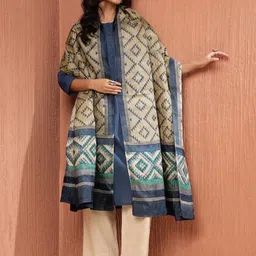 Fabindia Ethnic Motifs Printed Dupatta-picture-15