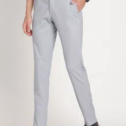 Turtle Men Tailored Slim Fit Formal Trousers image 3