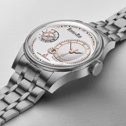 DOUBLERUN Men Bracelet Style Straps Analogue Multi Function Watch H05N17006 image 5